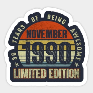 Nov90 Sticker